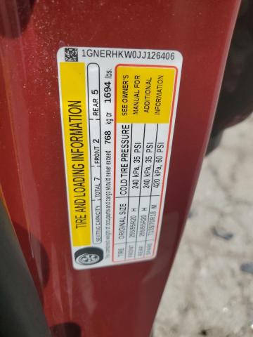 2018 CHEVROLET TRAVERSE L - 1GNERHKW0JJ126406