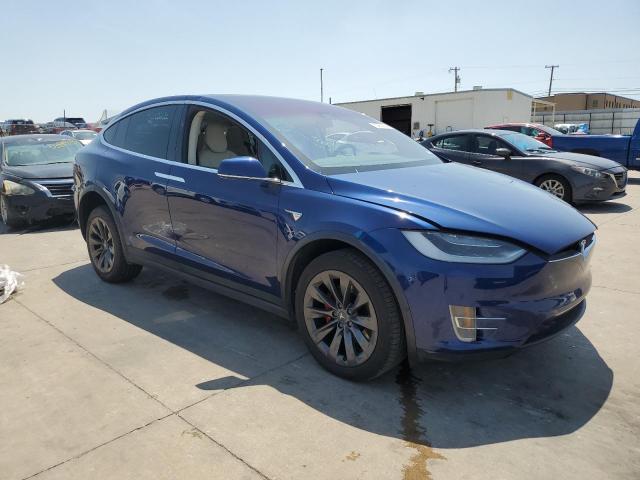  TESLA MODEL X 2017 Синій