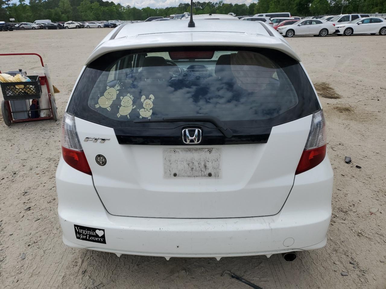 JHMGE8H4XAC038498 2010 Honda Fit Sport