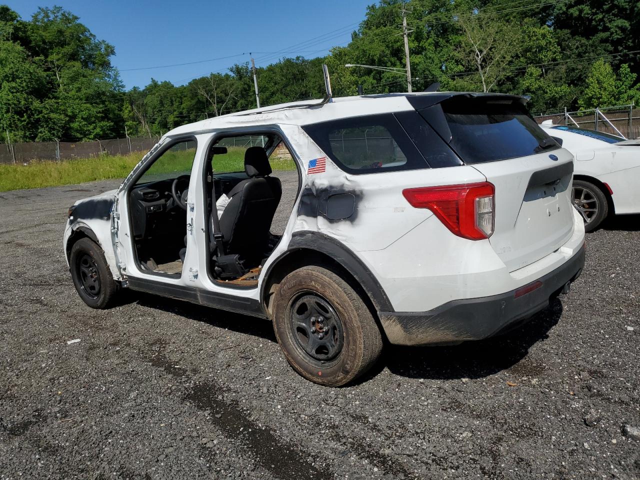 2022 Ford Explorer Police Interceptor vin: 1FM5K8AW1NNA02184