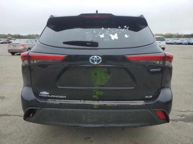 2021 Toyota Highlander Hybrid Xle VIN: 5TDGBRCH3MS535681 Lot: 51981414