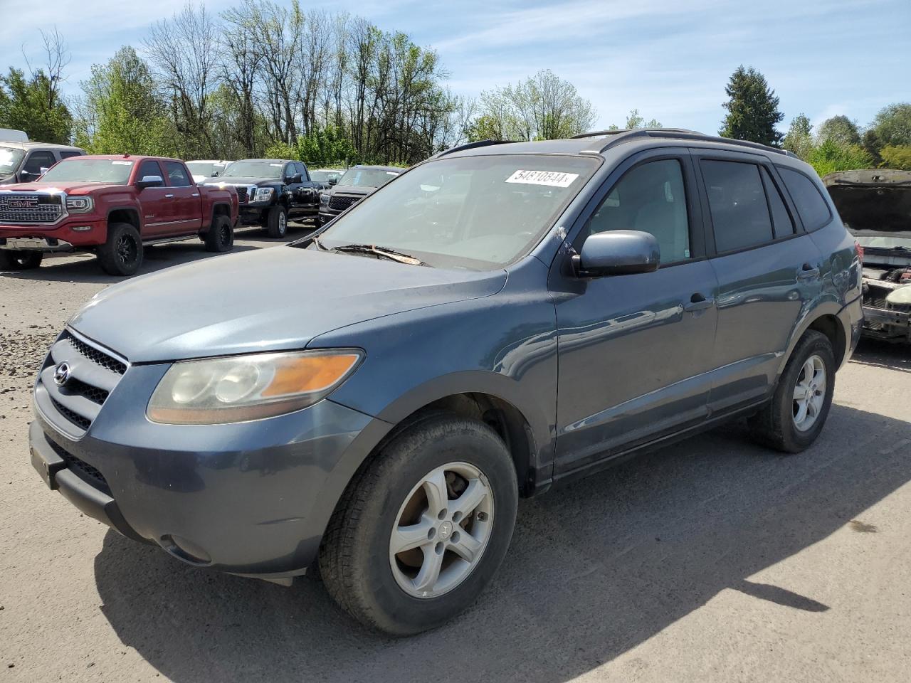 5NMSG13D87H036358 2007 Hyundai Santa Fe Gls