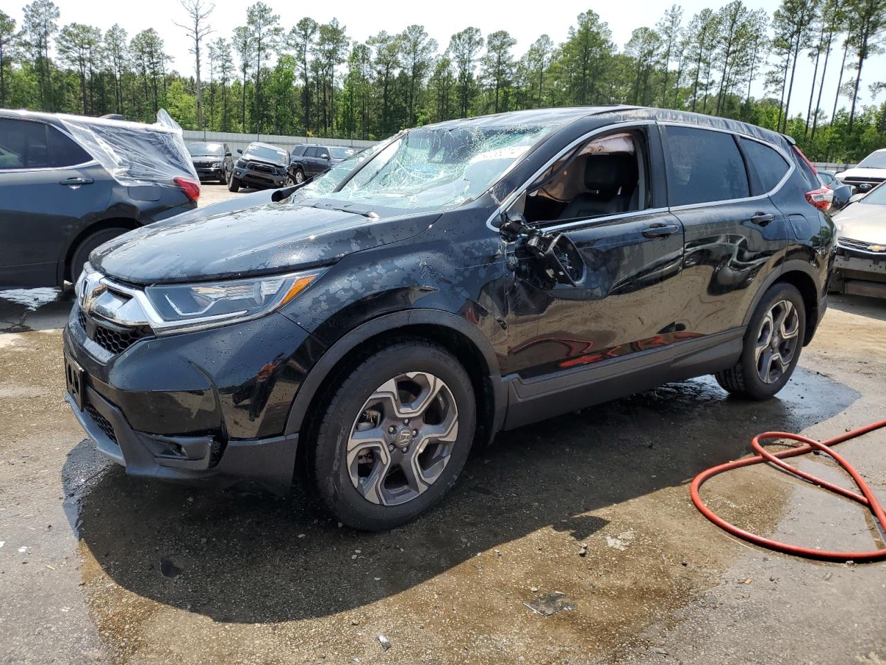 Lot #2572243909 2018 HONDA CR-V EXL