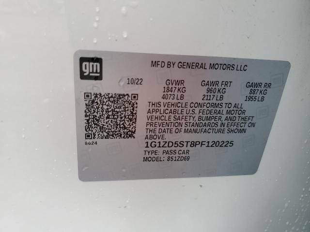 2023 CHEVROLET MALIBU LT - 1G1ZD5ST8PF120225