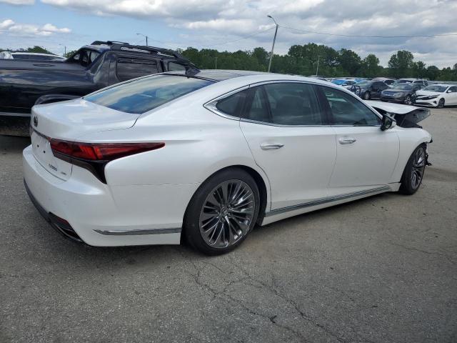 LEXUS LS 500 2022 white  gas JTHE5LGF3N5010467 photo #4