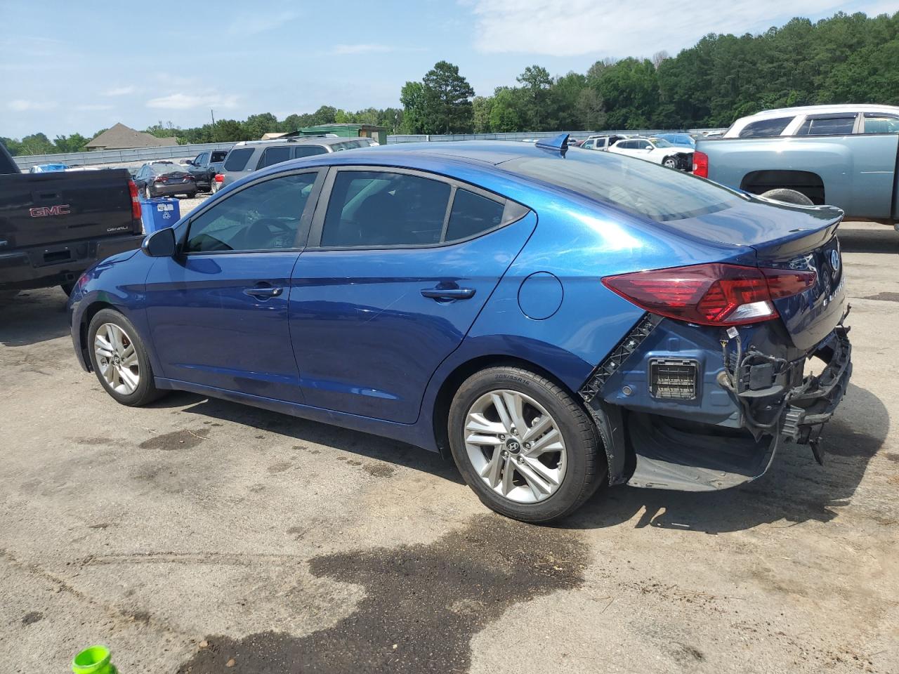 2019 Hyundai Elantra Sel vin: 5NPD84LF6KH407652