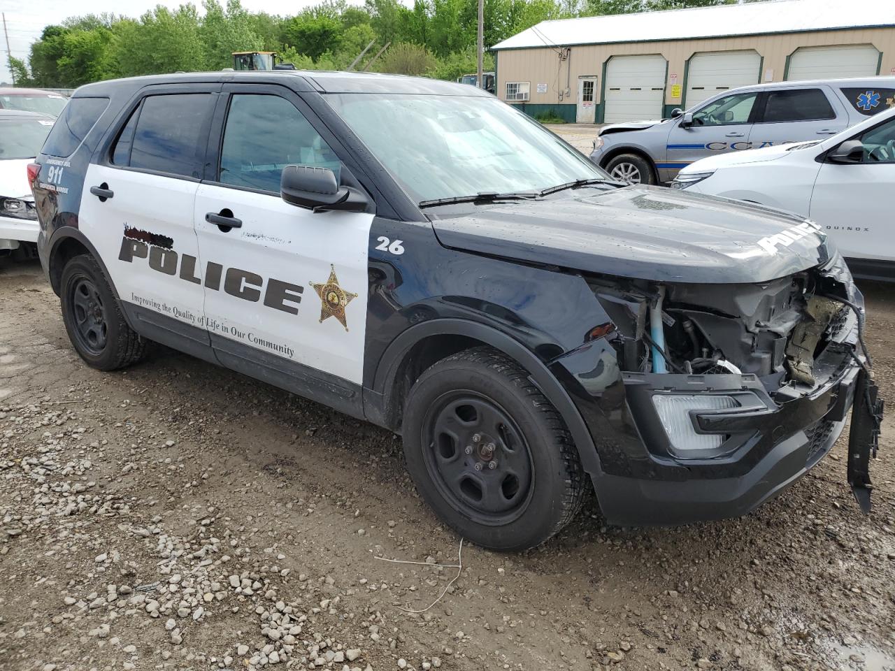 1FM5K8AR1HGD57570 2017 Ford Explorer Police Interceptor