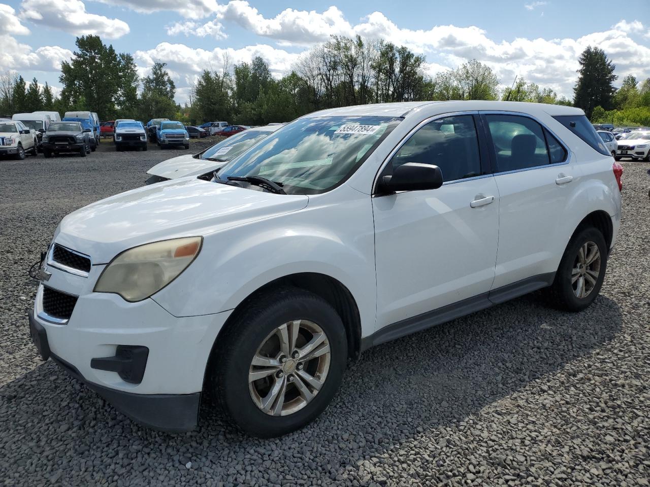 2012 Chevrolet Equinox Ls vin: 2GNFLCEK7C6229713