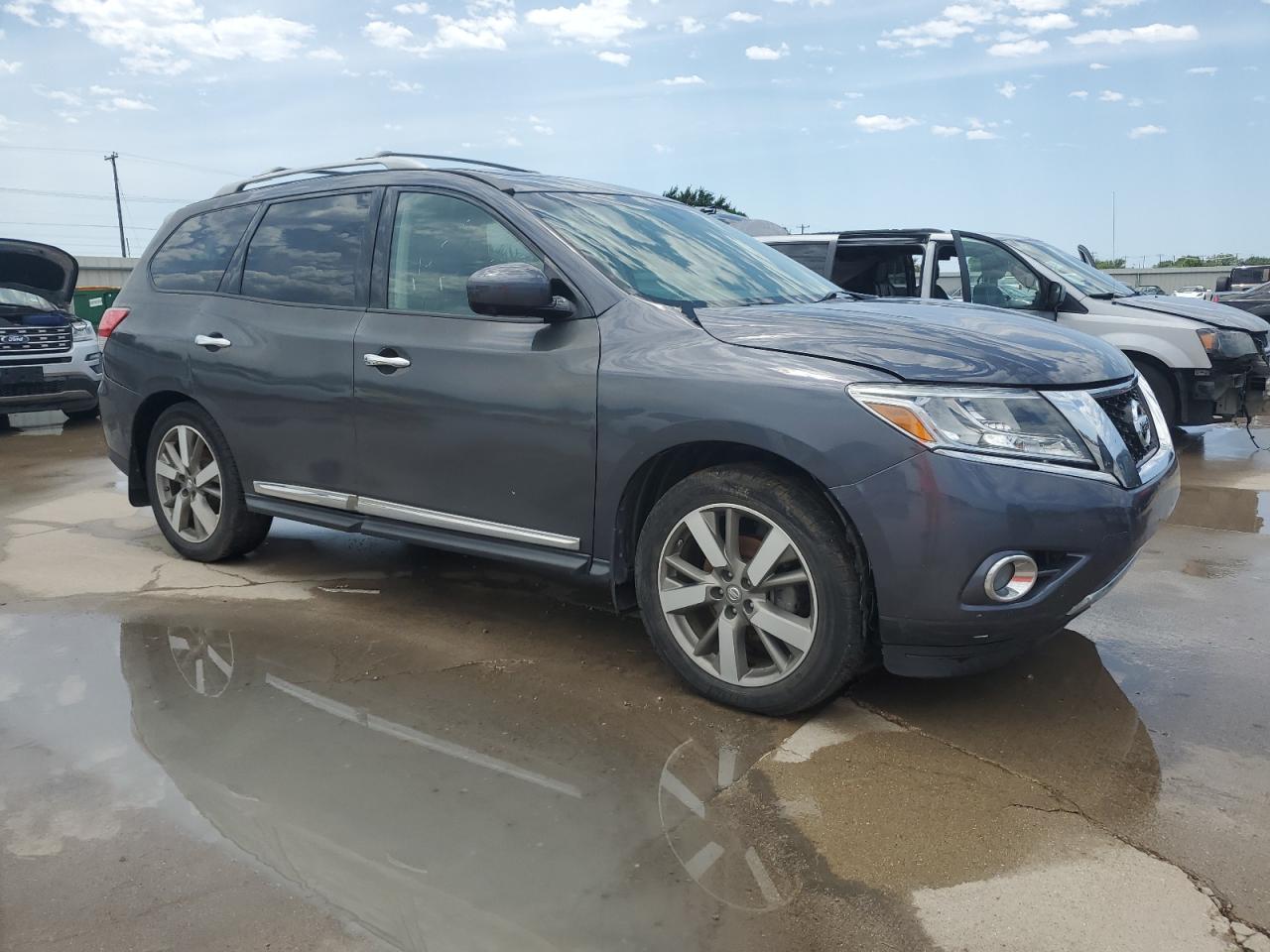 2014 Nissan Pathfinder S vin: 5N1AR2MN7EC697633