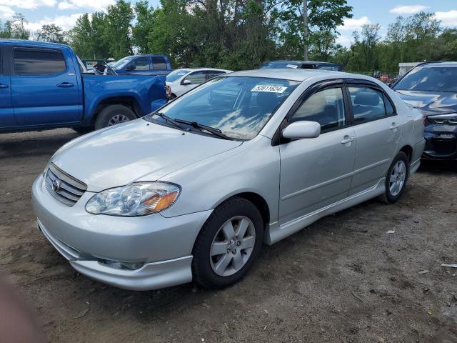 2003 Toyota Corolla Ce VIN: 1NXBR32E43Z123902 Lot: 52811624