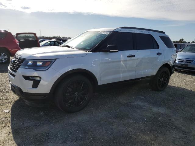Lot #2521702587 2018 FORD EXPLORER S salvage car