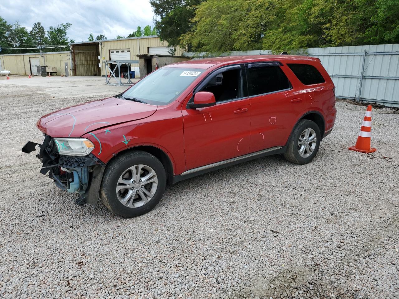 1C4SDJFT4EC349186 2014 Dodge Durango Ssv