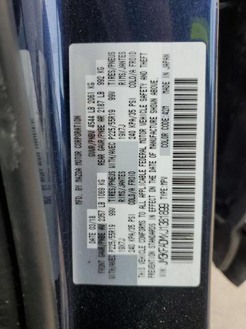 2018 Mazda Cx-5 Grand Touring VIN: JM3KFADMXJ1381899 Lot: 55743464