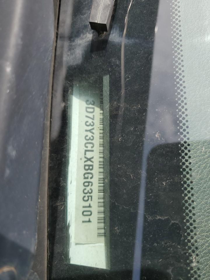 3D73Y3CLXBG635101 2011 Dodge Ram 3500