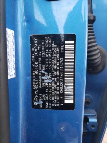 2016 Hyundai Tucson Limited VIN: KM8J3CA2XGU215753 Lot: 54792794