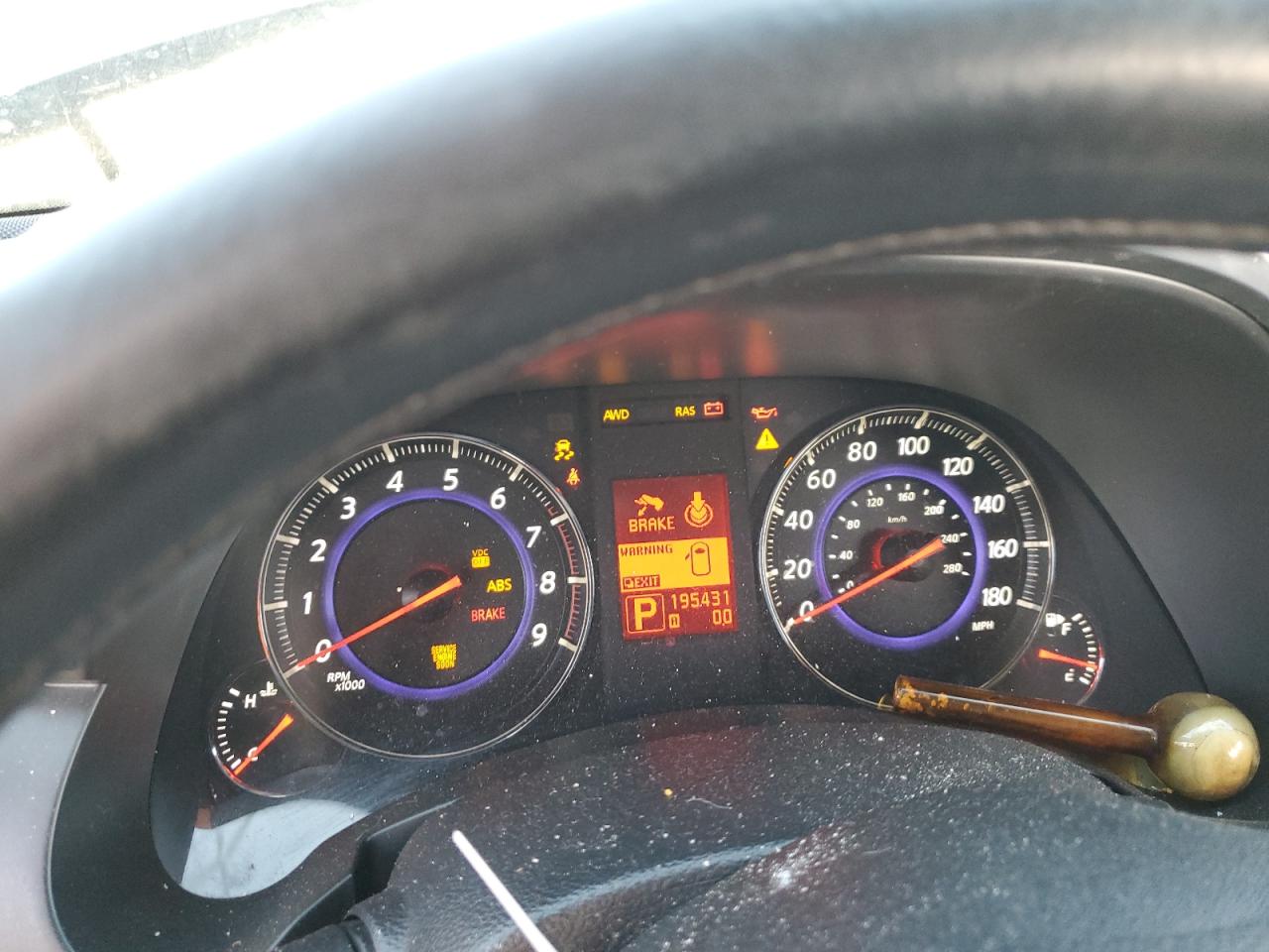 JNRBS18W69M201182 2009 Infiniti Fx50