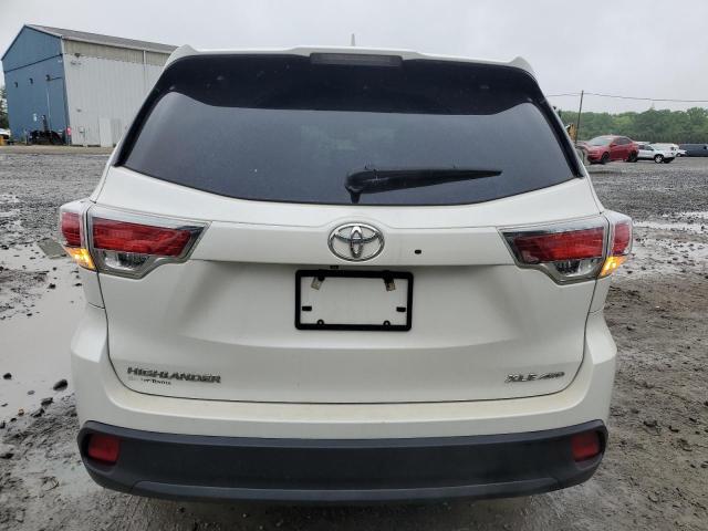 2016 Toyota Highlander Xle VIN: 5TDJKRFH6GS255808 Lot: 54949934