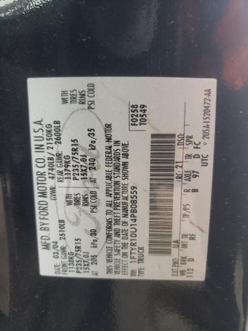 2004 Ford Ranger VIN: 1FTYR10U14PB08559 Lot: 53577364