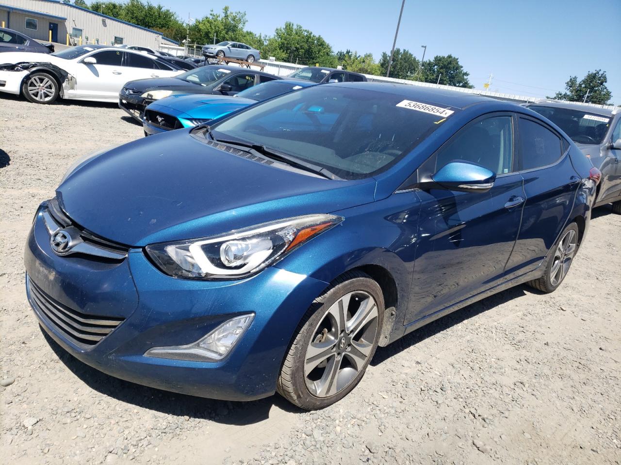 KMHDH4AH1EU148451 2014 Hyundai Elantra Se