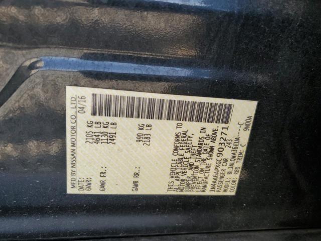 2016 Nissan Maxima 3.5S VIN: 1N4AA6APXGC903271 Lot: 56456034