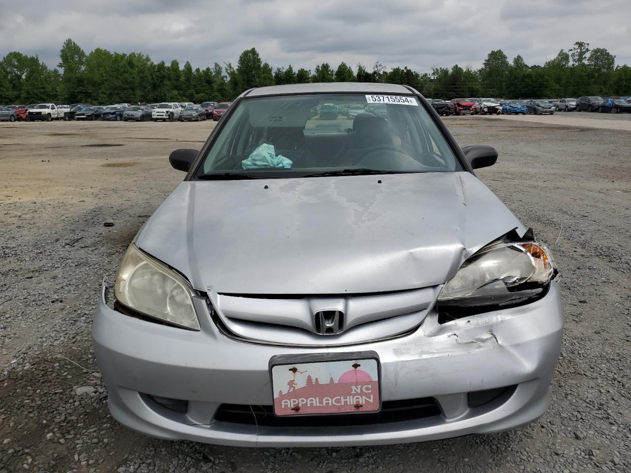 2HGES16354H557304 2004 Honda Civic Dx Vp