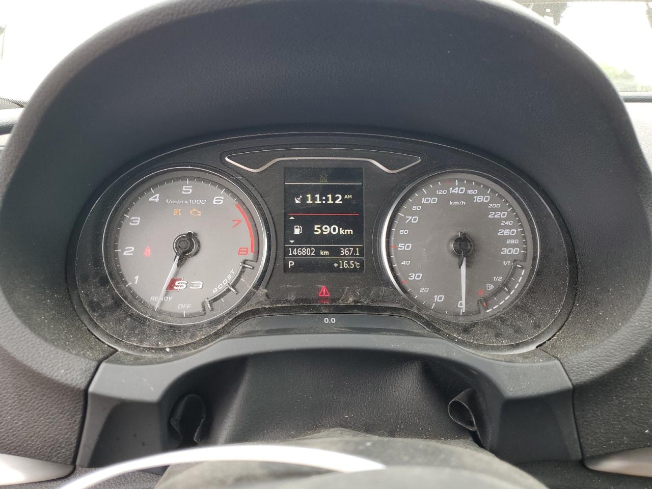 WAUF1GFF1G1060611 2016 Audi S3 Prestige