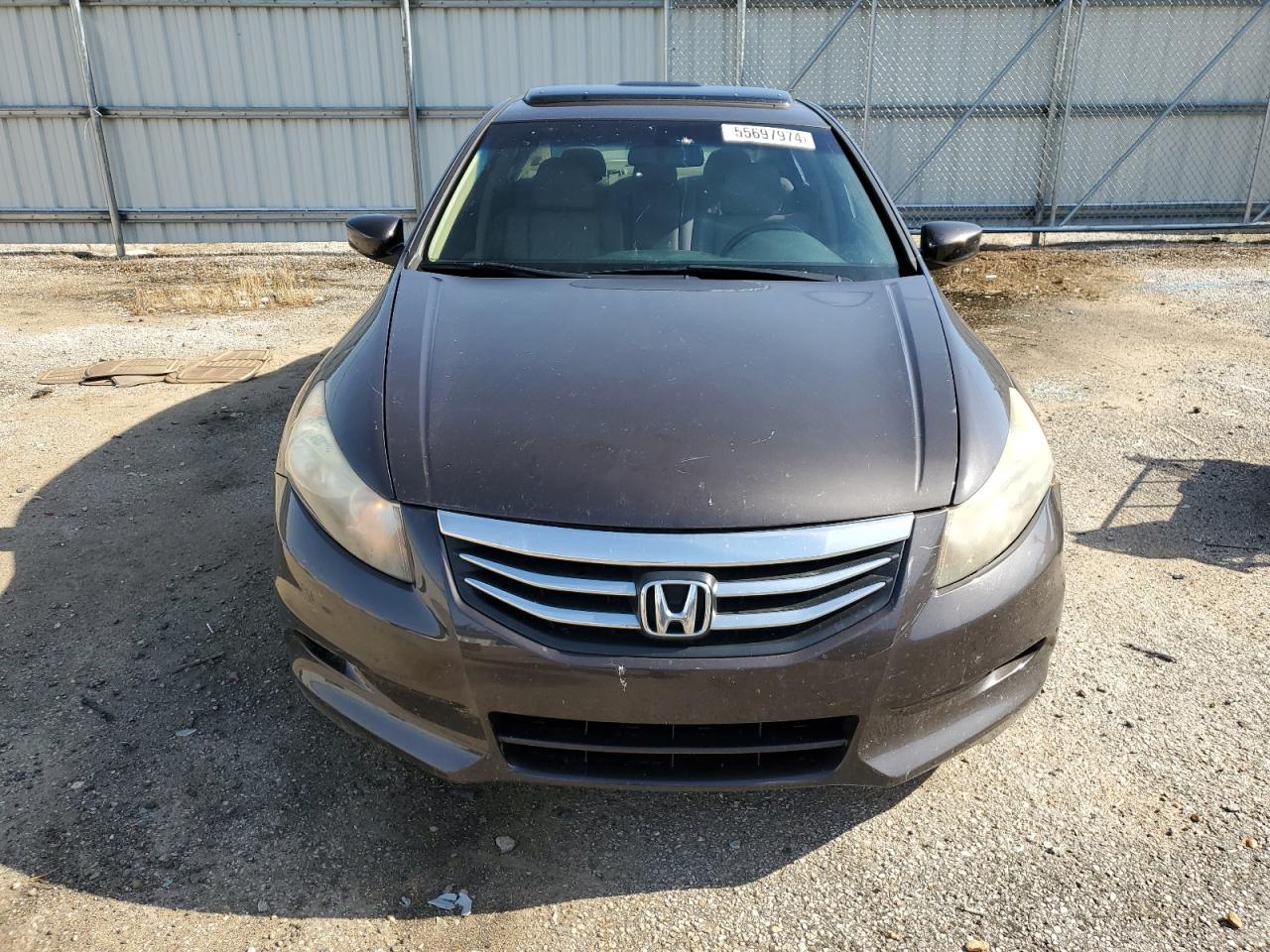 2012 Honda Accord Exl vin: 1HGCP3F85CA018663