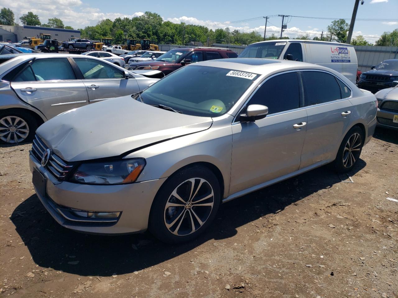 1VWBM7A32CC076317 2012 Volkswagen Passat Se