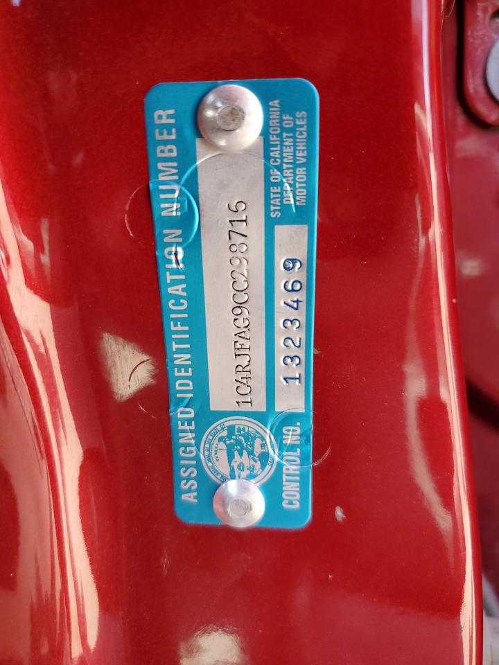 1C4RJFAG9CC298716 2012 Jeep Grand Cherokee Laredo