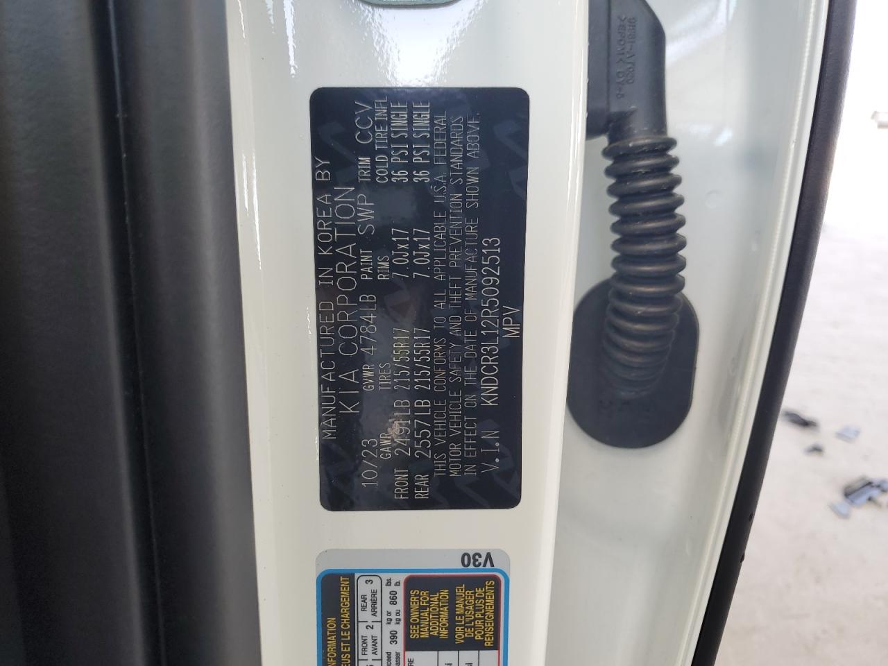 KNDCR3L12R5092513 2024 Kia Niro Wind