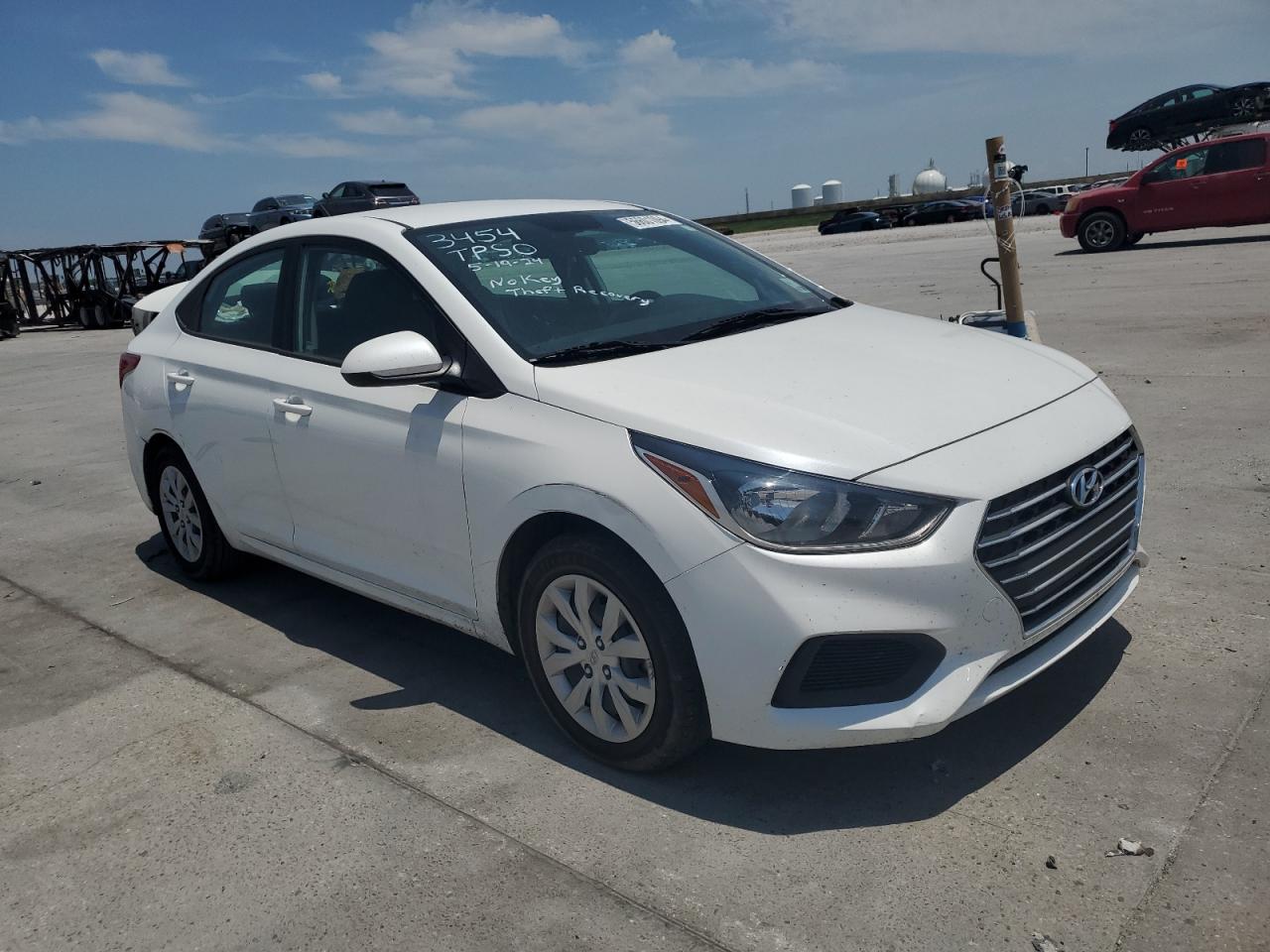 2021 Hyundai Accent Se vin: 3KPC24A6XME152947