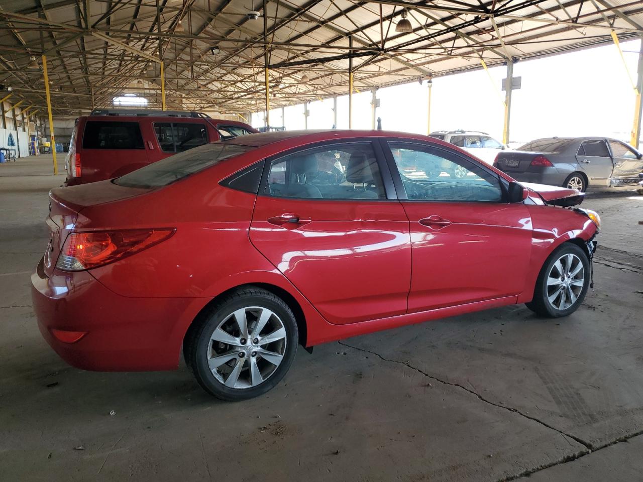 KMHCU4AE5EU741257 2014 Hyundai Accent Gls