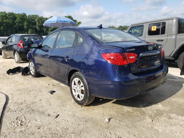 2010 Hyundai Elantra Blue VIN: KMHDU4AD2AU869090 Lot: 54046974