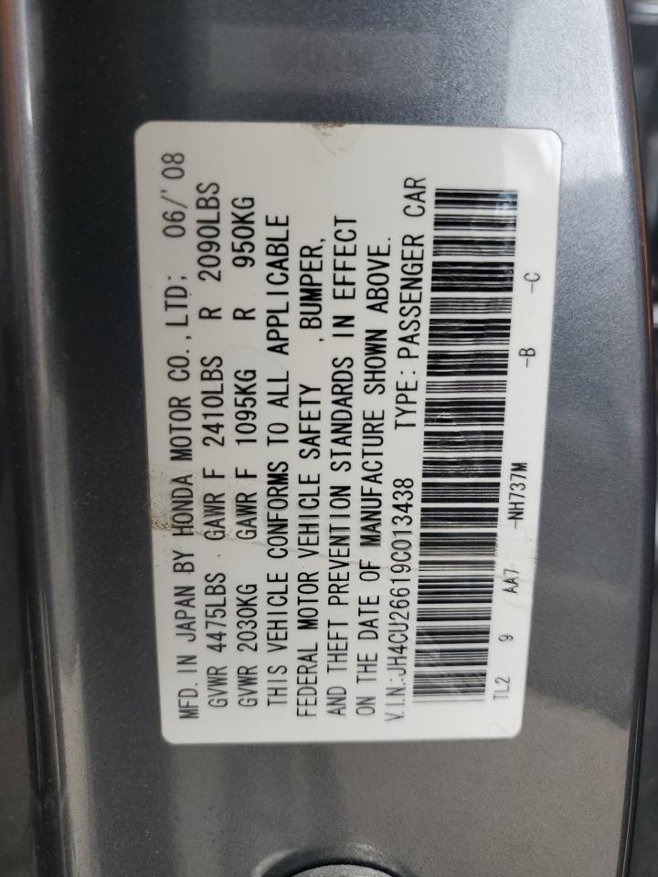 JH4CU26619C013438 2009 Acura Tsx