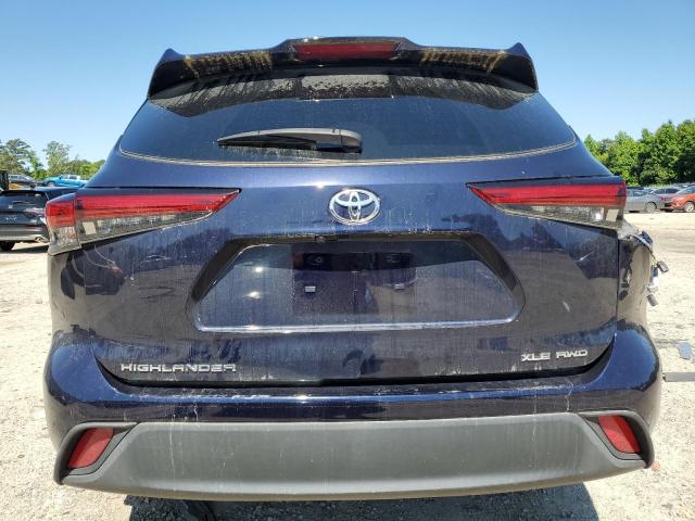 5TDHZRBH9MS551613 2021 Toyota Highlander Xle