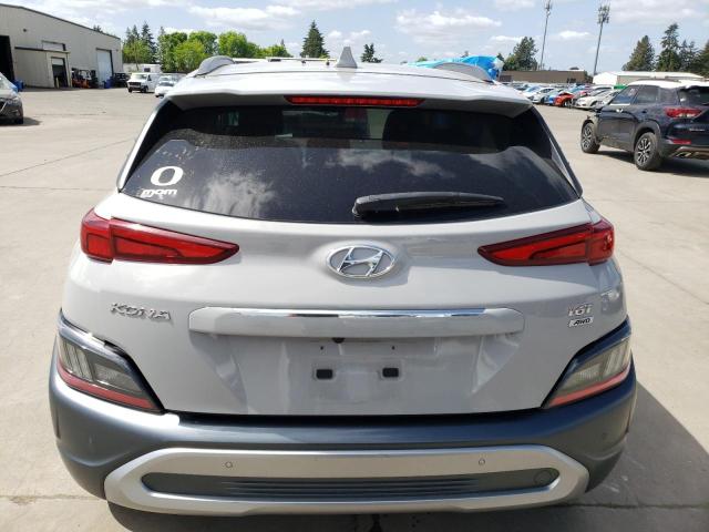 2022 Hyundai Kona Limited VIN: KM8K5CA3XNU926325 Lot: 55031664