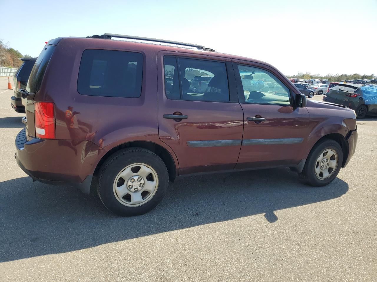 5FNYF4H20EB031594 2014 Honda Pilot Lx