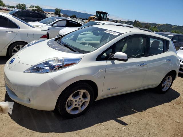 2012 Nissan Leaf Sv VIN: JN1AZ0CPXCT021253 Lot: 55530714