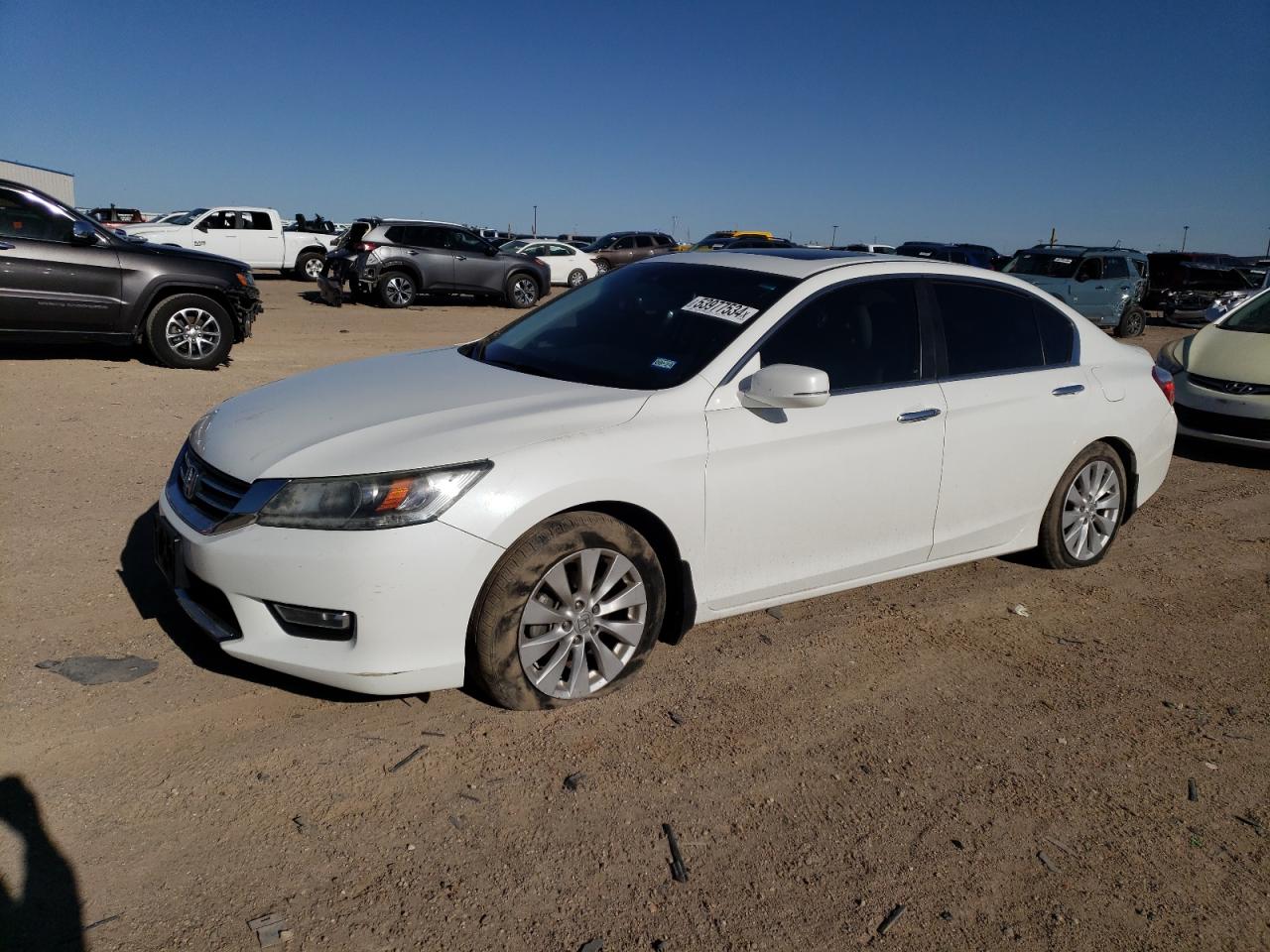 1HGCR2F84DA121093 2013 Honda Accord Exl