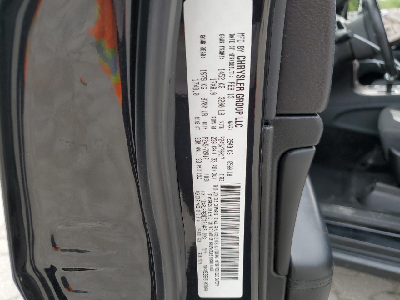 1C4RJFAGXEC131445 2014 Jeep Grand Cherokee Laredo