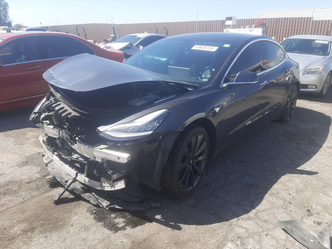 2020 Tesla Model 3 vin: 5YJ3E1EC5LF623711