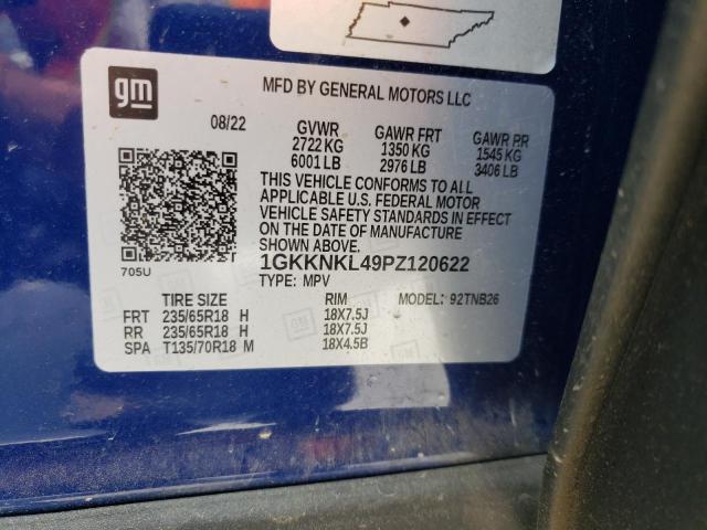 2023 GMC ACADIA SLE - 1GKKNKL49PZ120622