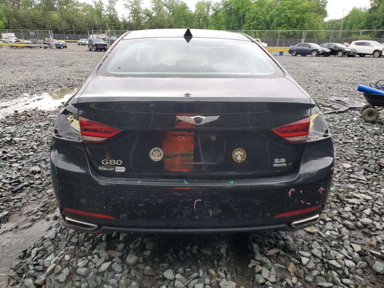 KMHGN4JEXHU201731 2017 Genesis G80 Base