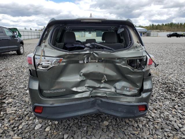 2015 Toyota Highlander Le VIN: 5TDBKRFH3FS181167 Lot: 54179704