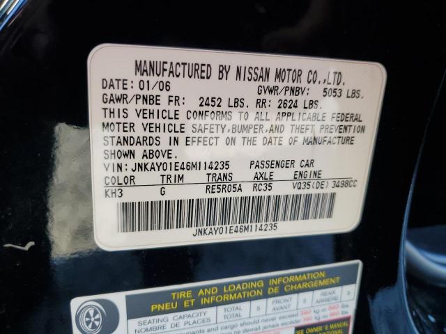 JNKAY01E46M114235 2006 Infiniti M35 Base