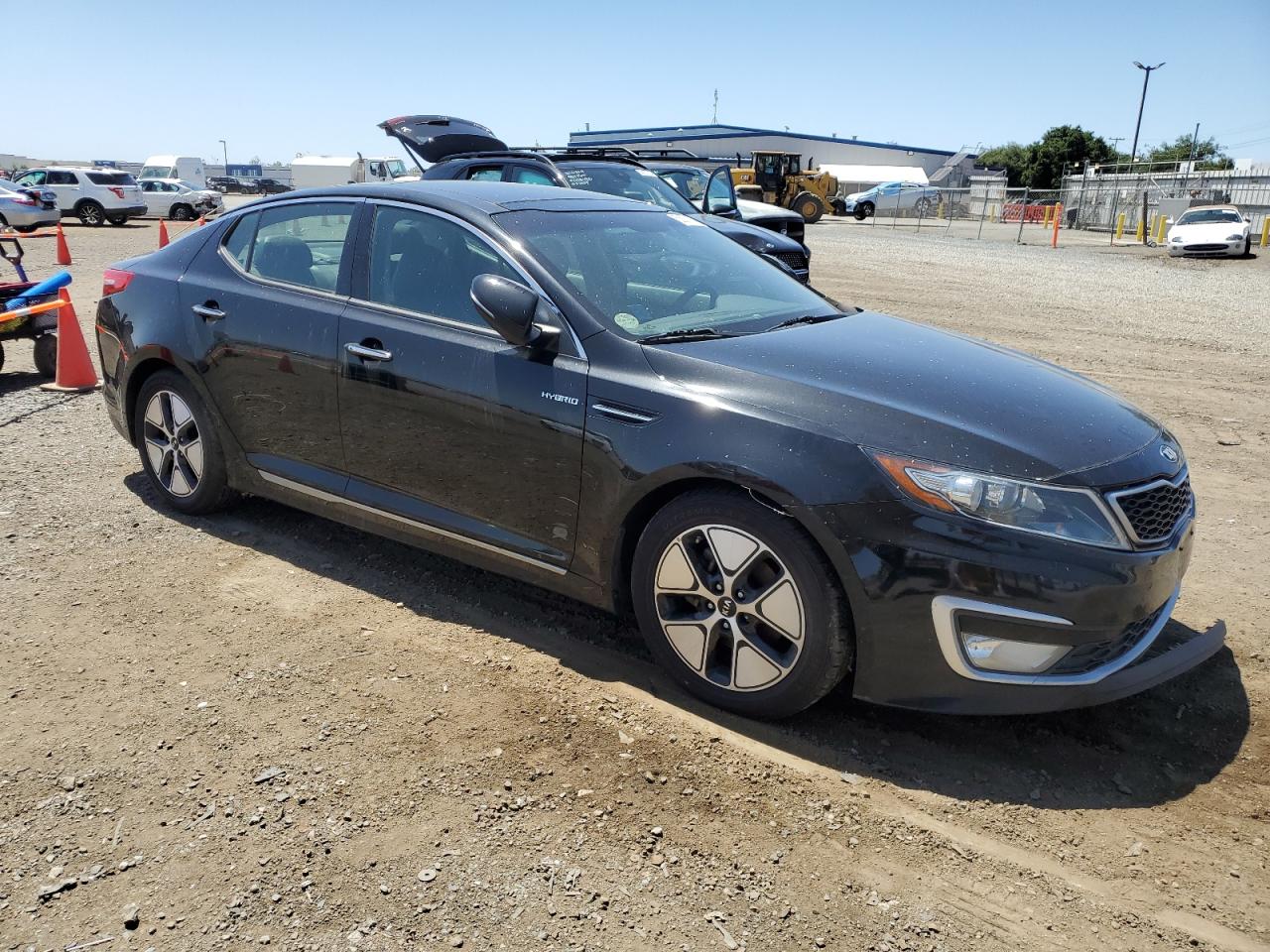 2013 Kia Optima Hybrid vin: KNAGM4AD7D5050301