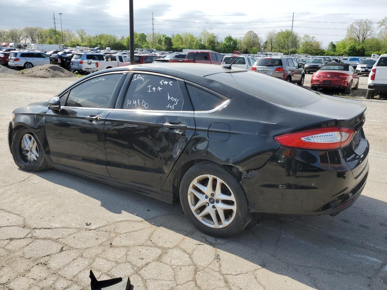 2016 Ford Fusion Se vin: 1FA6P0H73G5104900