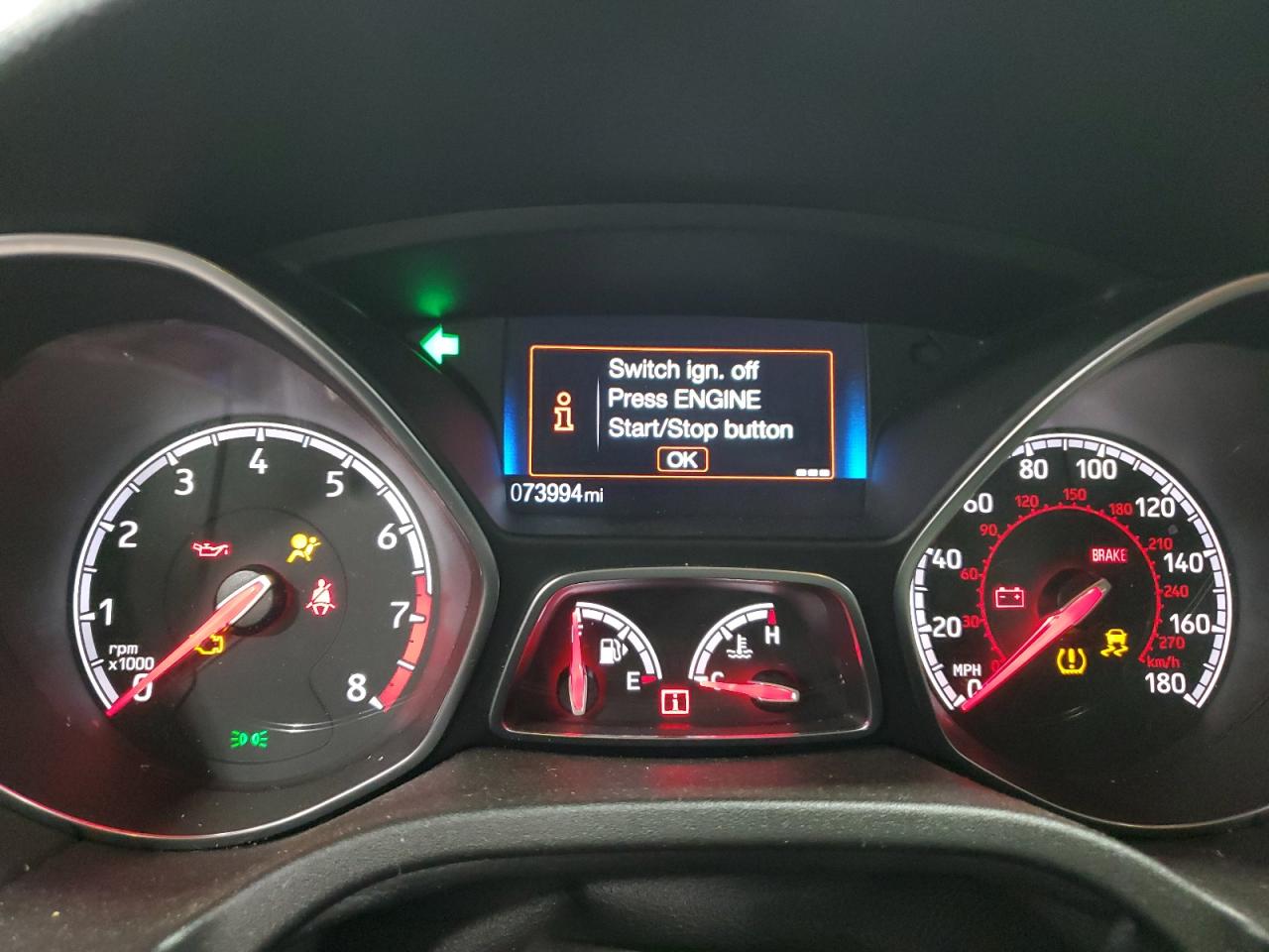 1FADP3L97FL324343 2015 Ford Focus St