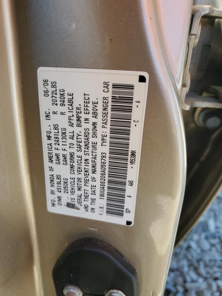 19UUA66206A056793 2006 Acura 3.2Tl