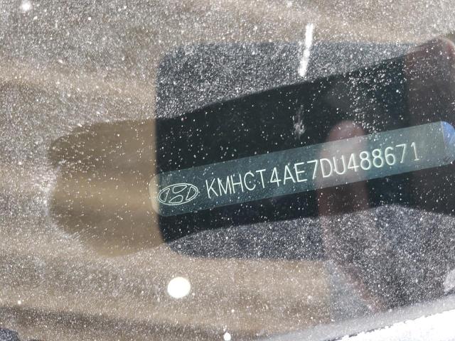 2013 Hyundai Accent Gls VIN: KMHCT4AE7DU488671 Lot: 55696484